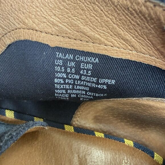 Polo Ralph Lauren Talan Chukka Boots Men’s 10.5 Navy Suede Leather Lace Up main image 12